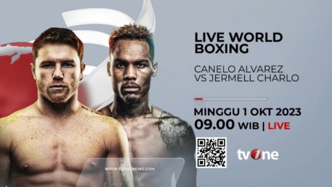 Canelo vs Charlo - IV,  Kejuaraan Dunia Sejati Super Middleweight, Live tvOne, 1 Oktober 2023, Dua Raja, Satu Singgasana