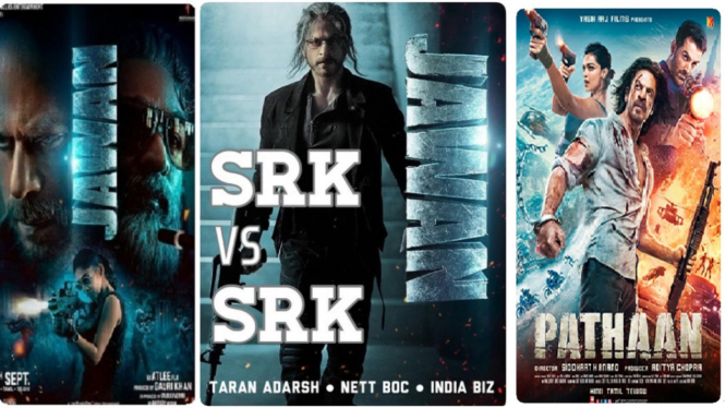 SRK Vs SRK, Jawan Sukses Kalahkan Pathaan Jadi Film Bollywood Terbesar dalam Sejarah Perfilman India