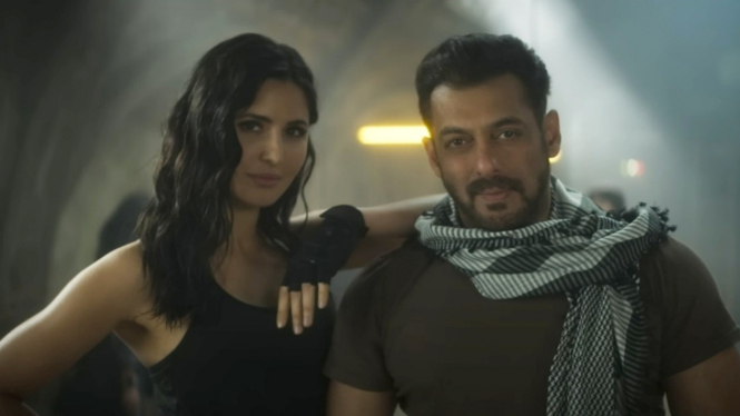 Katrina Kaif dan Salman Khan, pemeran utama Tiger 3