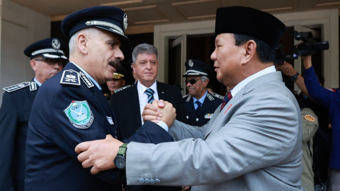 Menhan Prabowo Terima Kunjungan Kepala Kepolisian Palestina, Beri Beasiswa Kedokteran hingga Teknik Unhan
