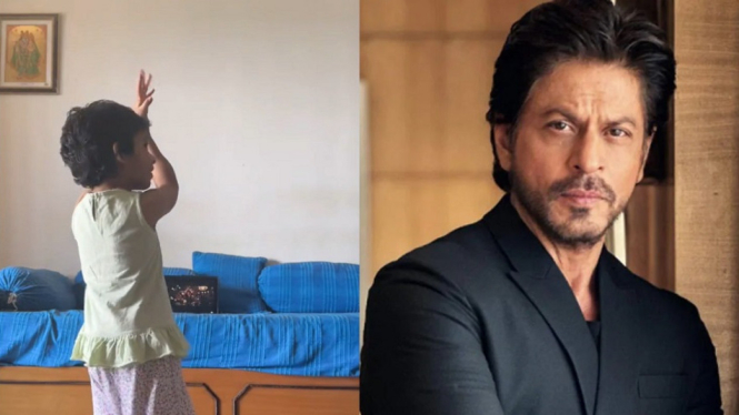 Balasan Menggemaskan Shah Rukh Khan Terhadap Tarian Penggemar Cilik yang Mengikuti Lagu Film Jawan