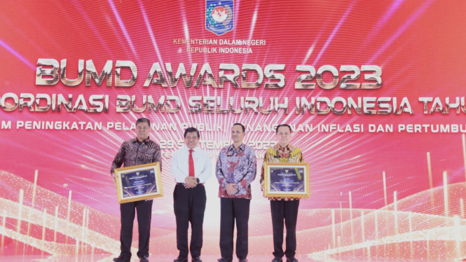Perkuat BUMD, Kemendagri Berikan Penghargaan BUMD Awards 2023 dan Rakor BUMD Seluruh Indonesia