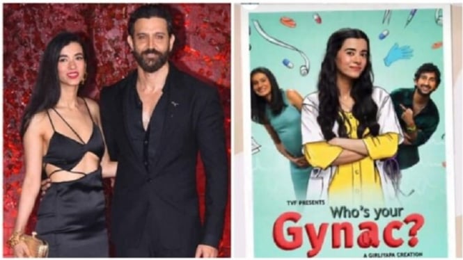 Terang-Terangan Hrithik Roshan Puji Aksi Kekasihnya, Saba Azad, di Serial Who's Your Gynac?