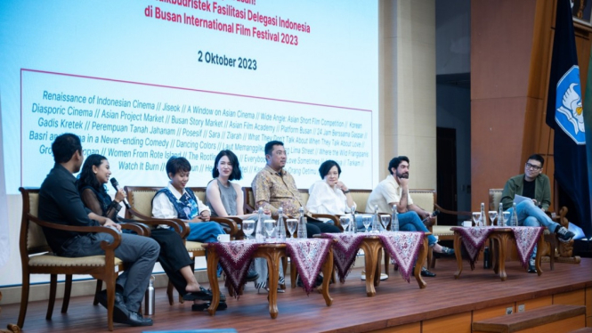 Perwakilan Delegasi Indonesia di BIFF 2023