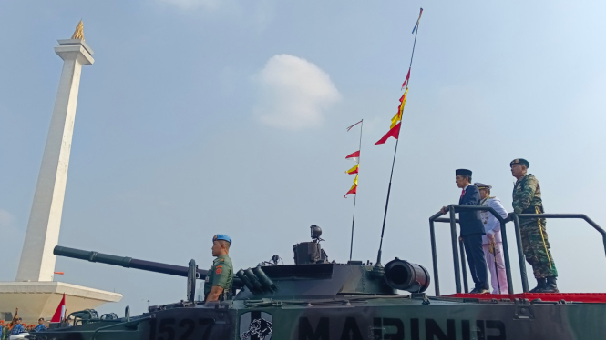 Momen HUT ke-78 TNI