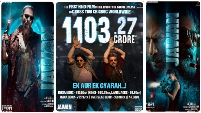 Dahsyat!! Koleksi Box Office Jawan Shah Rukh Khan Menciptakan Sejarah