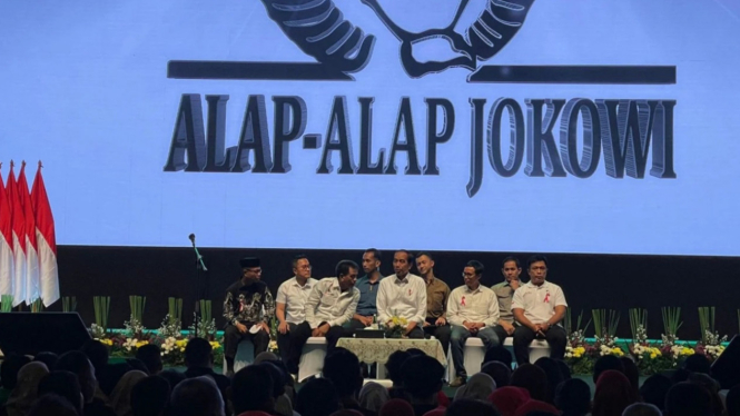 Dihadapan 14 Ribu Relawan Alap Alap Jokowi, Presiden Jokowi: Carilah Pemimpin yang Berani