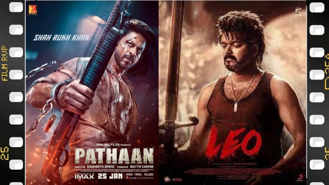 Filmnya Belum Dirilis, 'Leo' Vijay Sukses Mengalahkan 'Pathaan' Shah Rukh Khan di Box Office Inggris