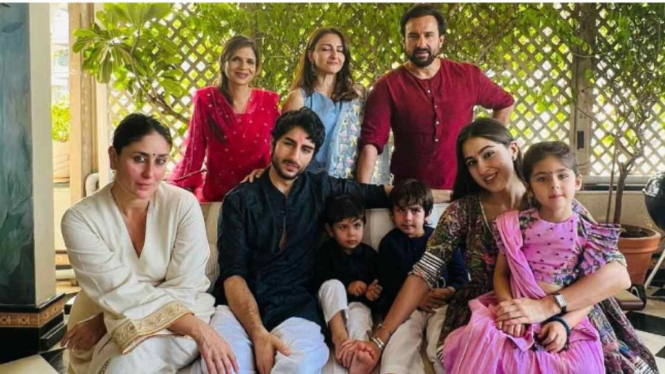 Saif Ali Khan dan Keluarganya