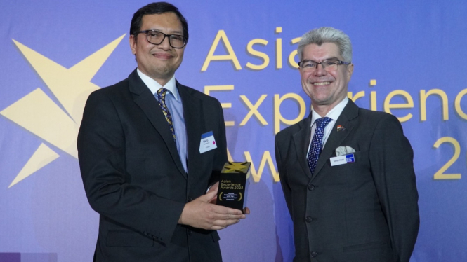 Lintasarta Rayakan Penghargaan Indonesia Employee Experience of the Year  di Asian Experience Awards 2023