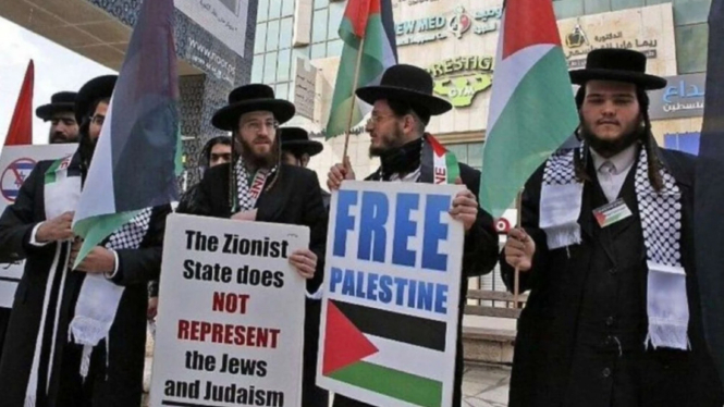 Umat Yahudi bela Palestina