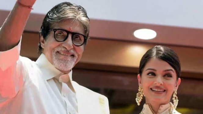 Kedekatan Amitabh Bachchan dan Aishwarya Rai