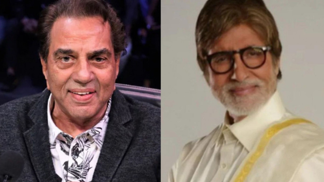 Dharmendra dan Amitabh Bachchan