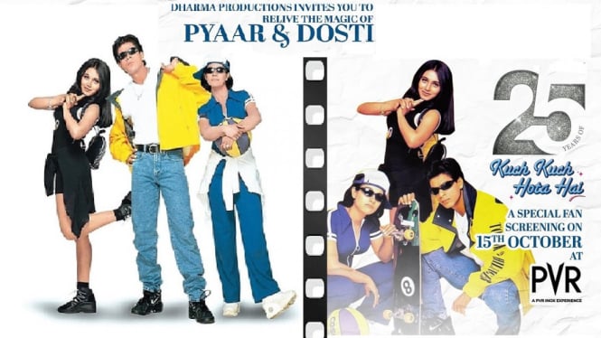 25 Tahun Film Kuch Kuch Hota Hai, Pemutaran Khusus Akan Digelar untuk Para Penggemar Shah Rukh Khan