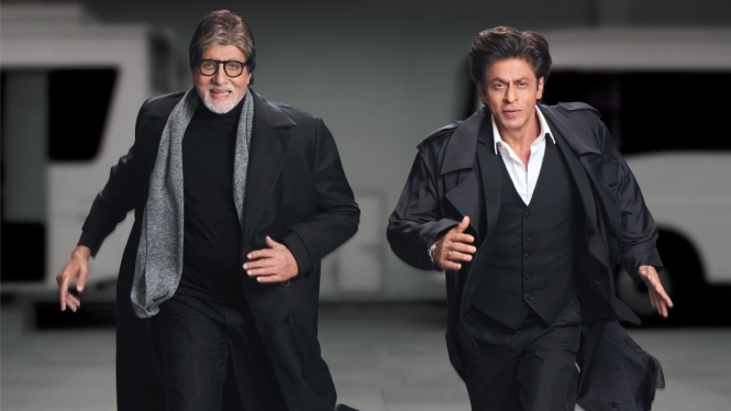 Ucapan Ulang Tahun Menyentuh dari Shah Rukh Khan untuk Legenda Bollywood Amitabh Bachchan