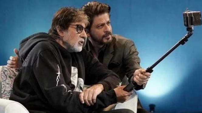 Shah Rukh Khan Tulis Catatan Manis untuk Ucapkan Selamat Ulang Tahun ke-81 Amitabh Bachchan