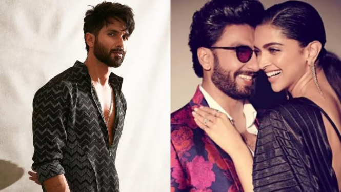 Shahid Kapoor, Deepika Padukone, dan Ranveer Singh