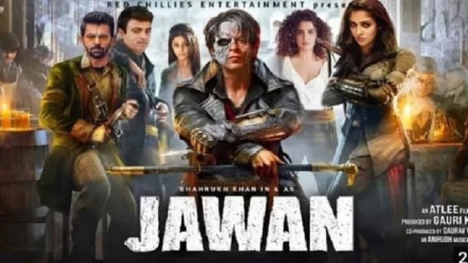 Jawan Shah Rukh Khan Kembali Ukir Rekor Film Paling Banyak Ditonton di Tahun 2023, Disusul Pathaan dan Gadar 2