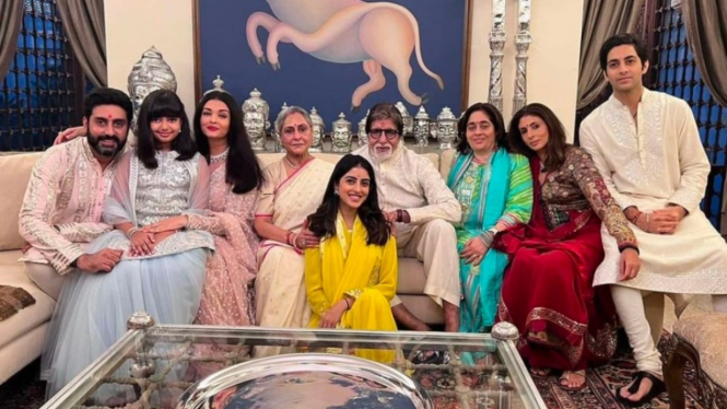 Keluarga besar Amitabh Bachchan