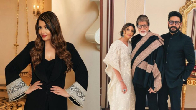 Aishwarya Rai dan Shweta Bachchan