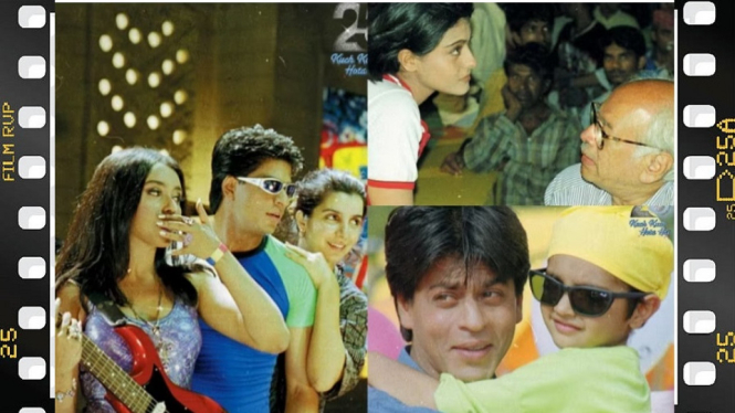 Foto Langka BTS 'Kuch Kuch Hota Hai', Shah Rukh Khan, Rani dan Kajol