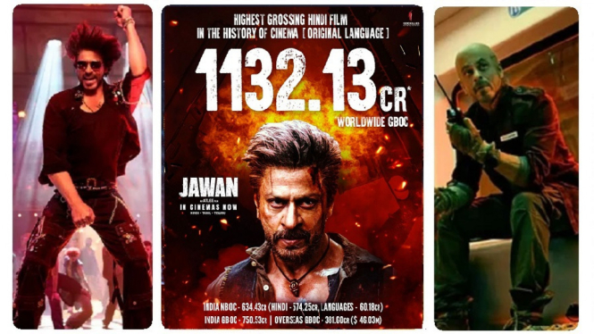 Koleksi Box Office Jawan Shah Rukh Khan Hari ke-38 Mencapai Rp1,304 Triliun dan Akan Terus Bertambah