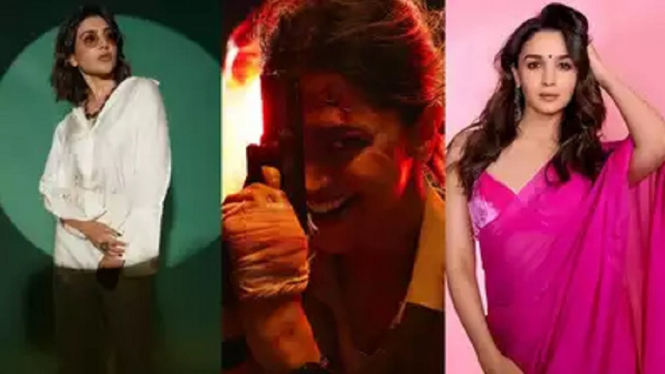 Deepika Padukone Jadi Polisi Brutal dan Kasar di 'Singham Again', Begini Reaksi Alia Bhatt dan Samantha