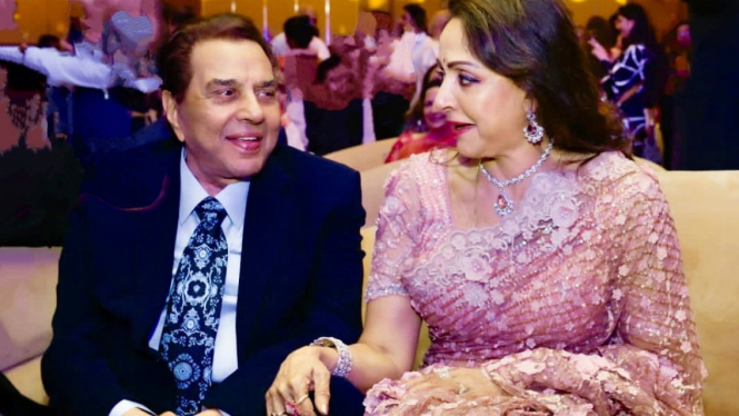 Ulang tahun ke-75, Hema Malini Berbagi Foto Langka Bersama Suaminya