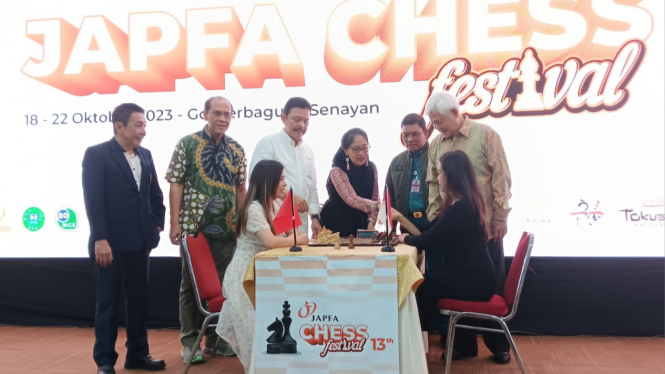Japfa Chess Festival 2023 Resmi dibhuka