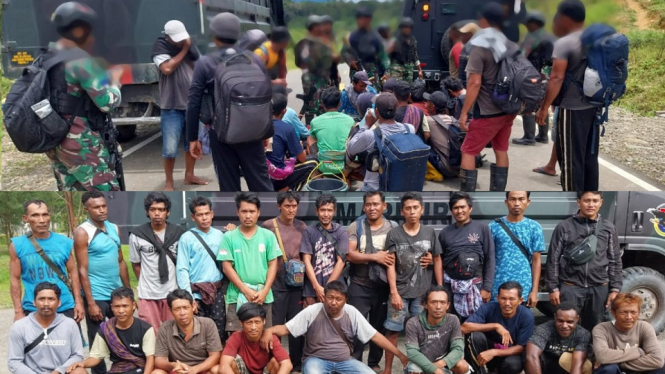 TIM Gabungan TNI Berhasil Evakuasi dan Selamatkan Masyarakat dari Pembantaian KST Papua
