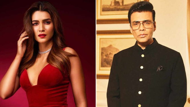 Kriti Sanon dan Karan Johar