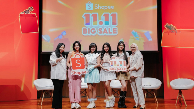 Kemeriahan Shopee 11.11 Big Sale bersama JKT48, Shopee Dorong Transformasi Bisnis Brand Lokal & UMKM