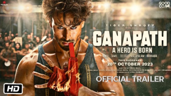 Gawat! Koleksi Box Office Film Ganapath Tiger Shroff Jeblok di Hari Pembukaannya