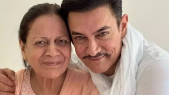 Aamir Khan dan Ibunya