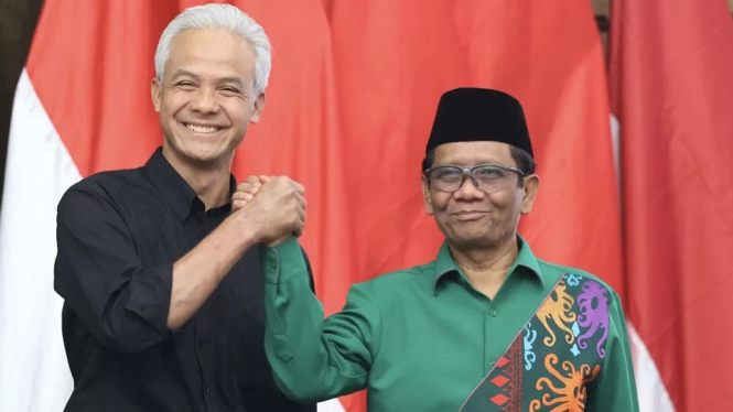 Ganjar Pranowo dan Mahfud MD Tegas Melawan Politik Uang