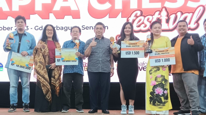 Dewi AA Citra Juara Dwitarung Japfa Chess Festival 2023