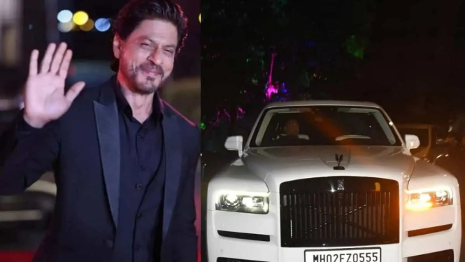 Mobil mewah Rolls Royce Cullinan milik Shah Rukh Khan