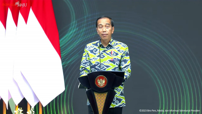 Presiden RI Joko Widodo Sebut Dunia Sekarang Ini Semakin Tidak Menentu