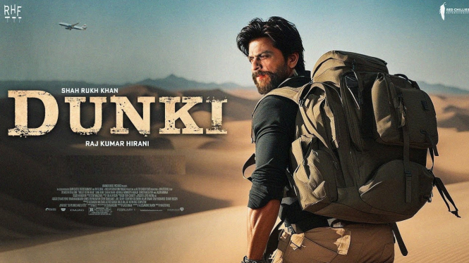Film 'Dunki' Akan Jadi Hattrick Spektakuler Shah Rukh Khan di Tahun 2023