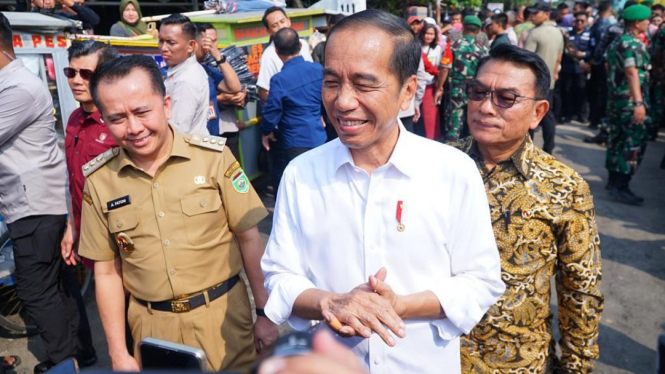Presiden Jokowi Puji Kinerja Pemprov Sumsel yang Berhasil Kendalikan Inflasi