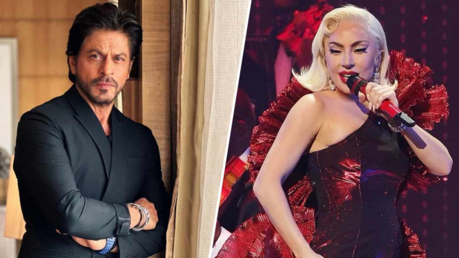 Shah Rukh Khan dan Lady Gaga