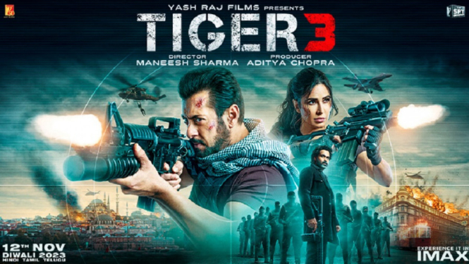 Film Tiger 3 Salman Khan Kalahkan The Marvels untuk Jumlah Tayangan di Layar IMAX India
