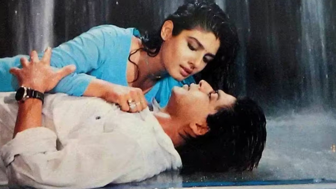 Raveena Tandon dan Shah Rukh Khan