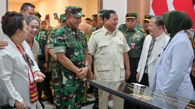 Menhan Prabowo Resmikan RS dr. H. Sadjiman di Bogor untuk TNI dan Masyarakat