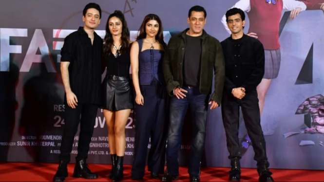 Salman Khan Puji Habis Film Debut sang Keponakan Alizeh Agnihotri, yang Berjudul Farrey