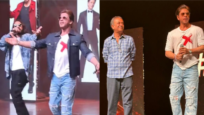Shah Rukh Khan Sapa Penggemar dengan Jhoome Jo Pathaan dan Ungkap Film Dunki di Hari Ulang Tahunnya