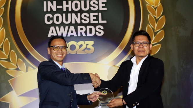Lintasarta Raih Penghargaan Bergengsi di Indonesian In-House Counsel Awards 2023