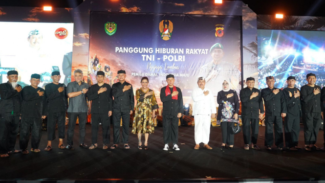 Lewat Pagelaran Seni Budaya, Kasad Ajak Warga Pangandaran Ciptakan Pemilu Damai