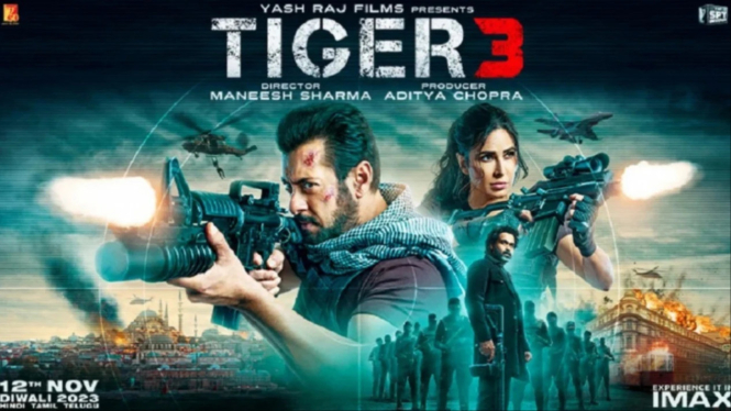 Penjualan Hari Pertama Tiket Film Tiger 3 Salman Khan Raup Rp9,68 Miliar, Tetapi Masih Kalah dengan Jawan
