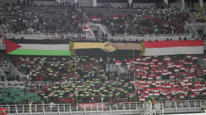 PSSI Tak Larang Bendera Palestina Berkibar di Stadion